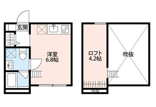 ルシェンテ八王子の物件間取画像